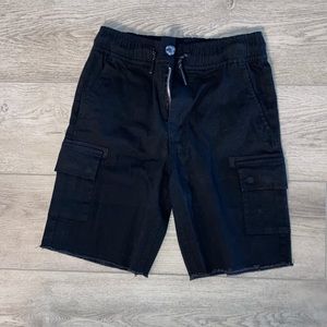 Boys navy cargo shorts
